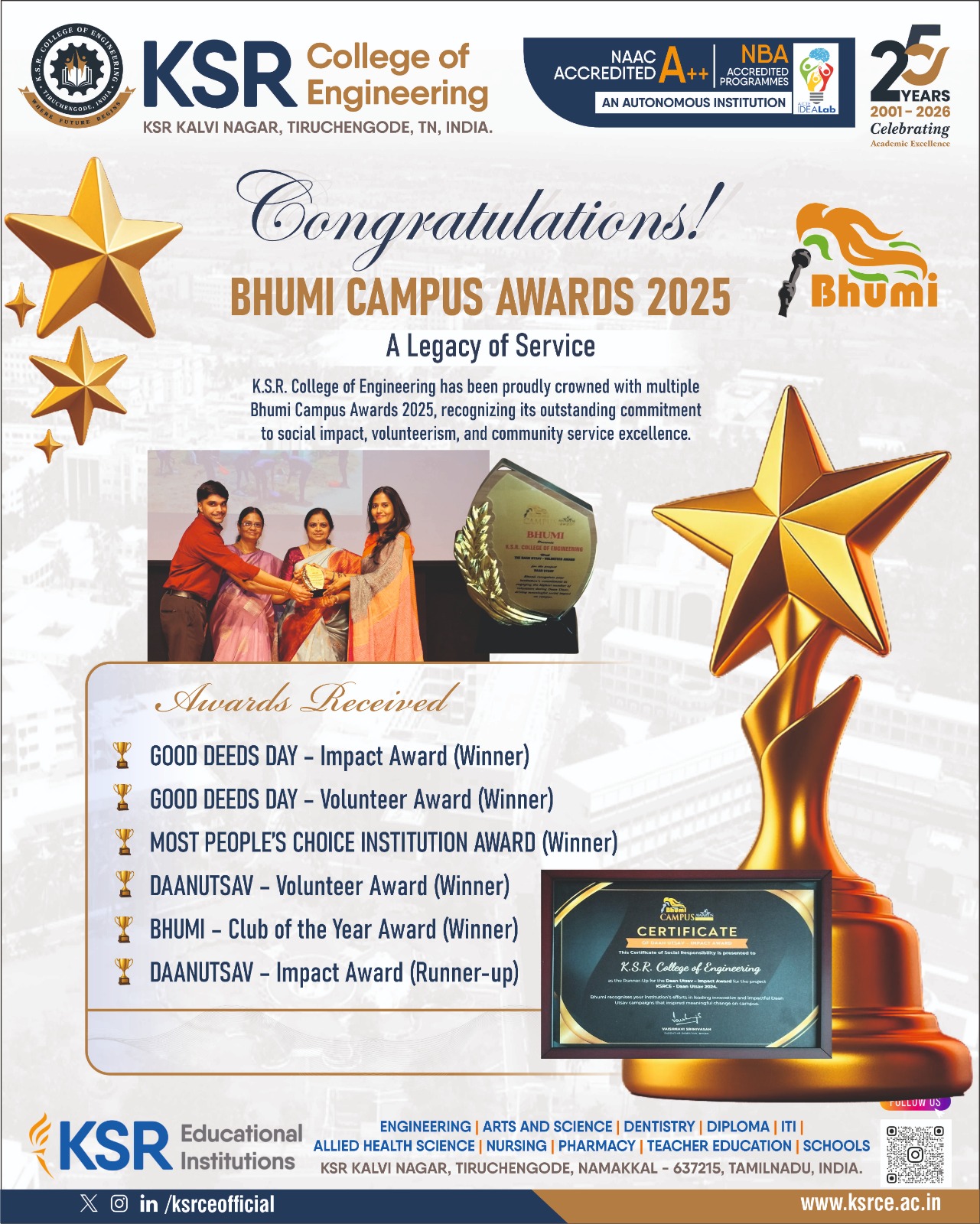 Bhumi Award 2025